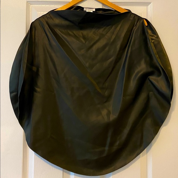 Black Blanc de Chine Formal Blouse - Picture 4 of 10